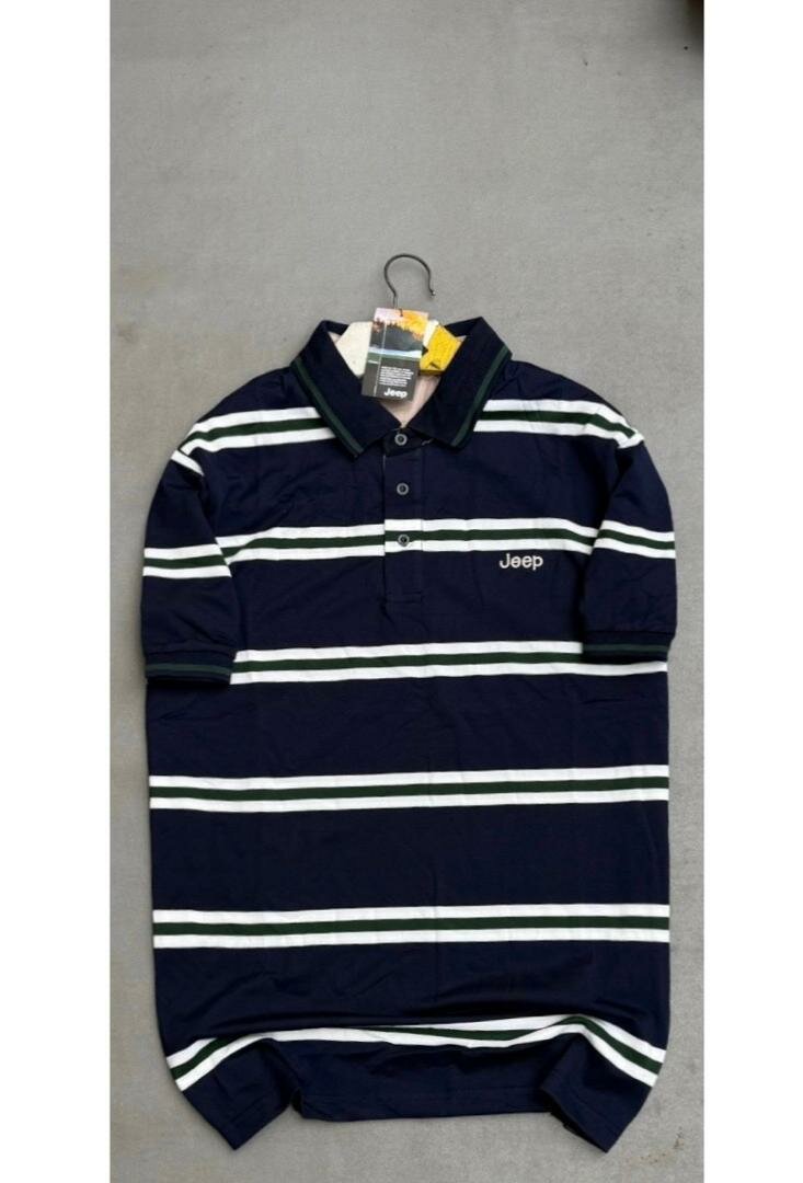 Polo décontracté à rayures