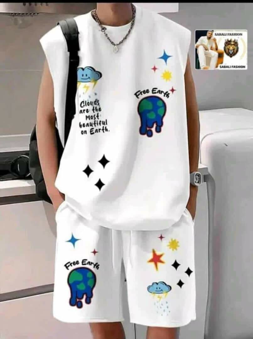 T-shirt top and down