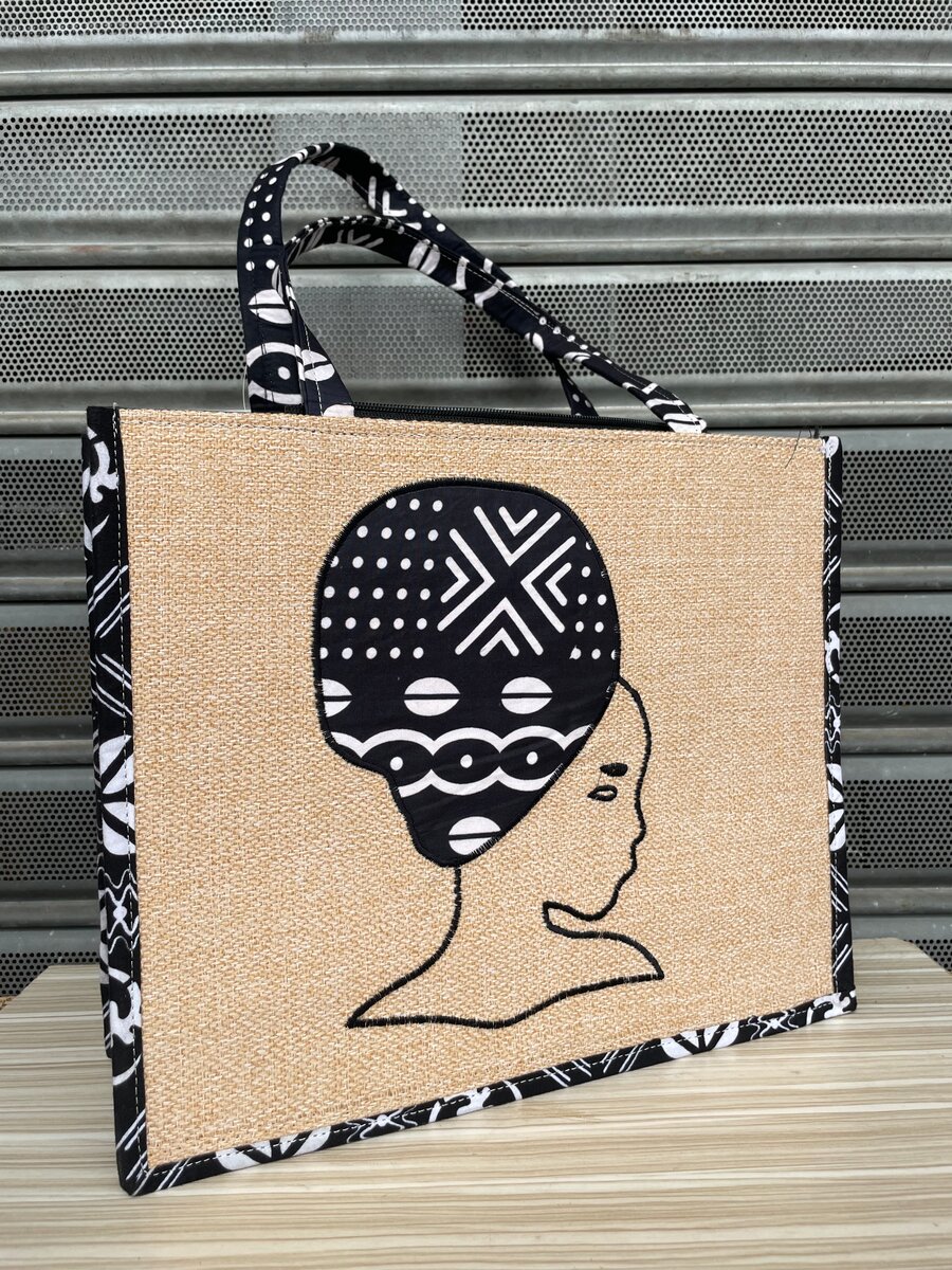 Sac cabas en toile de jute