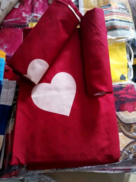 Bedsheets with print 100% cotton Double size 4pieces