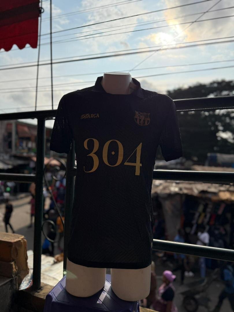 Maillots de Football Blanc et Noir