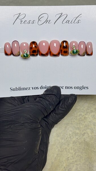 Ongles Press-On Glamour