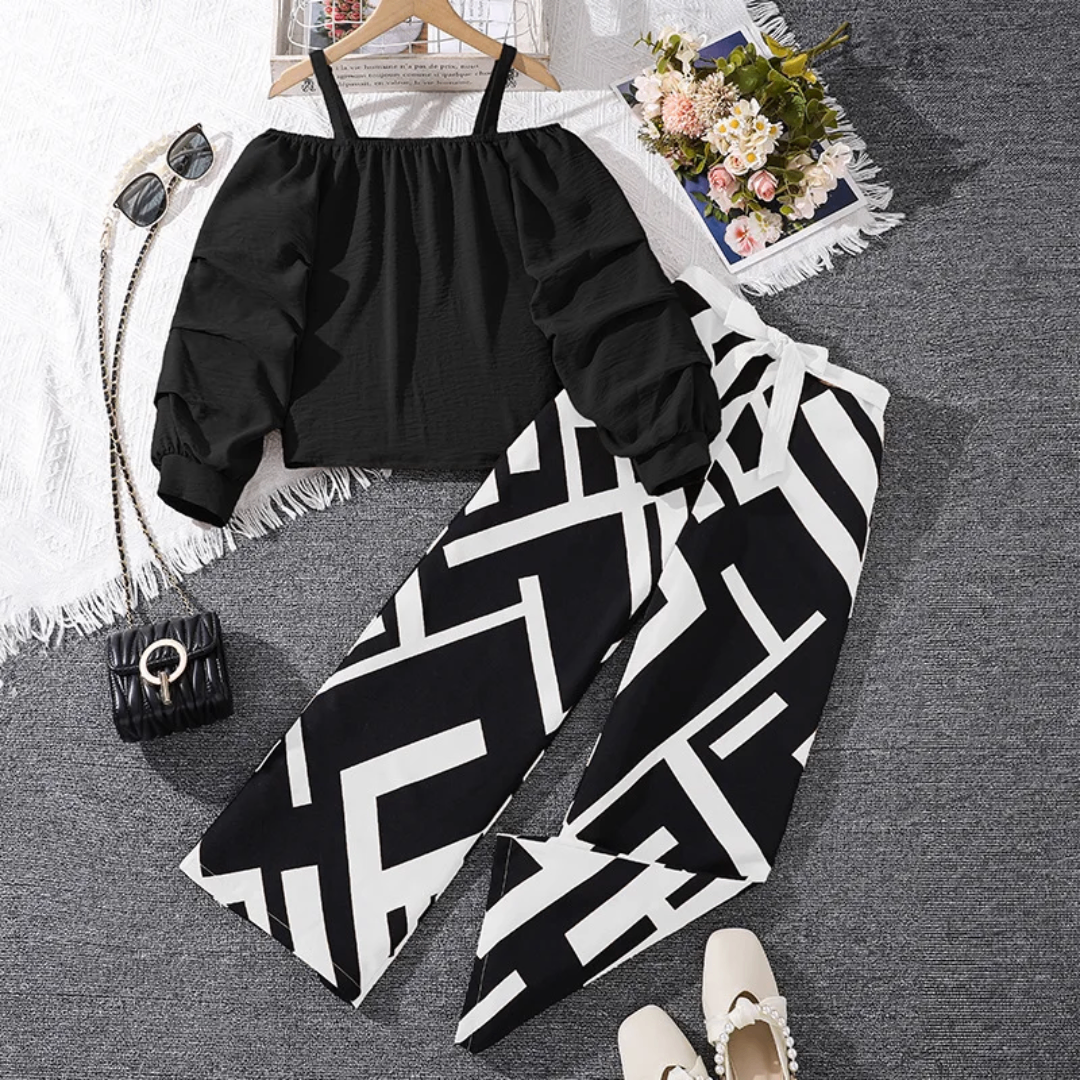 Ensemble élégante femme