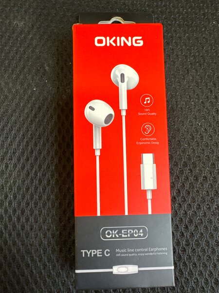 Écouteurs filaires OKING Type C