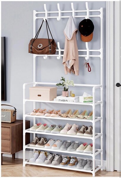Multipurpose shoe rack