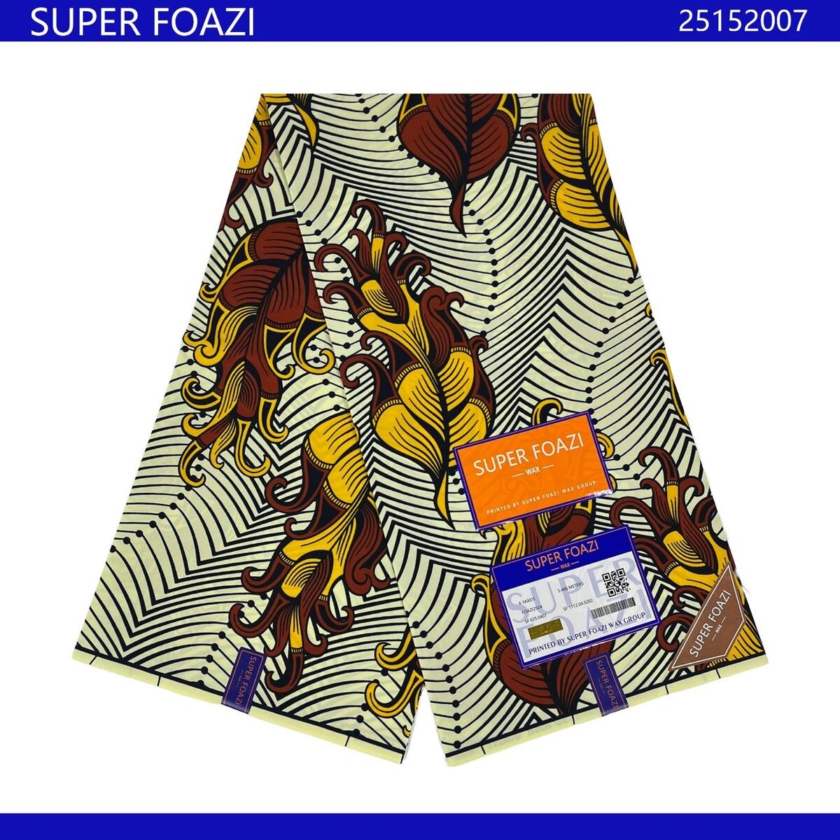 Super Foazi Wax Print Fabric