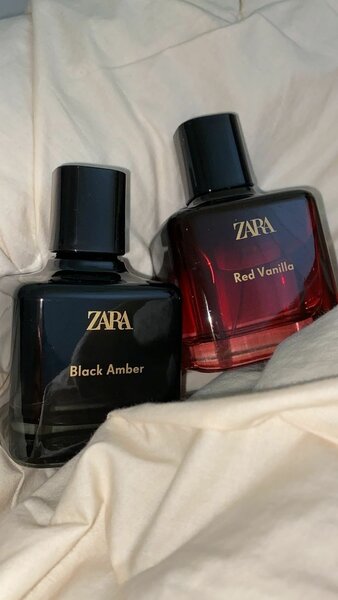 Parfum ZARA Black Amber et Red Vanilla