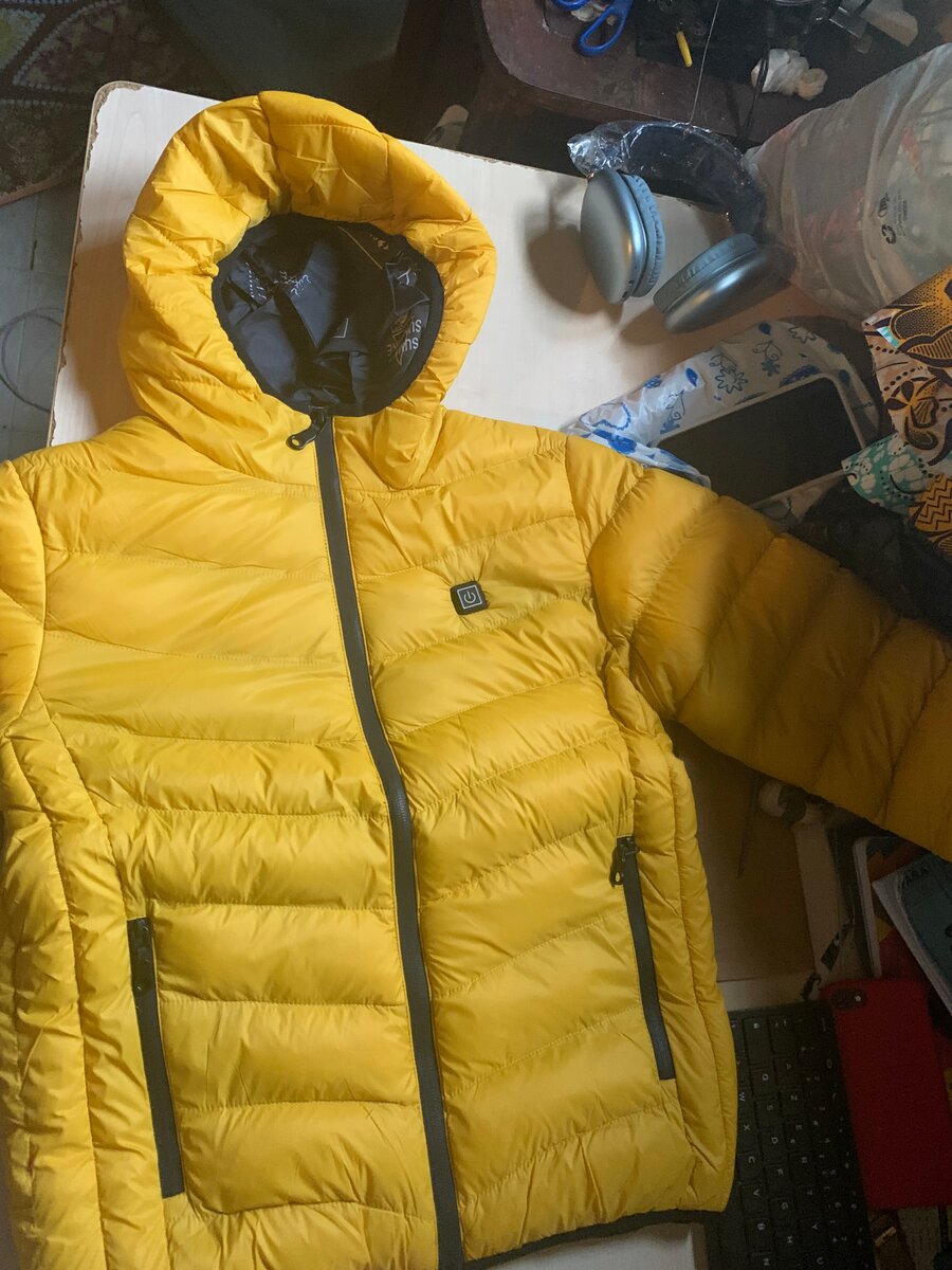Veste Chauffante Jaune 10 ans