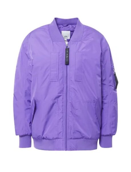 Blouson aviateur violet homme