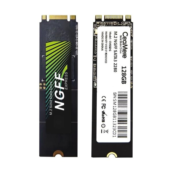 𝐃𝐢𝐬𝐪𝐮𝐞 𝐝𝐮𝐫 𝗦𝗦𝗗 M2 SATA 𝗻𝗲𝘂𝗳 256 Gb