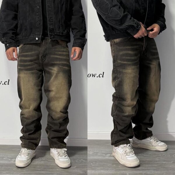 Jean baggy décontracté homme