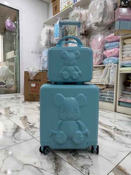 Valise enfant ours mignon