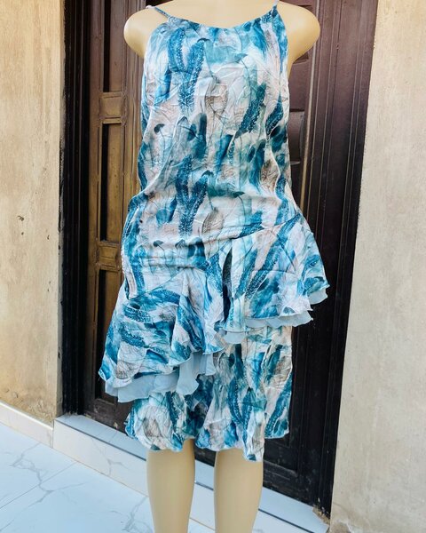 Beautiful and stylish women's dress with print