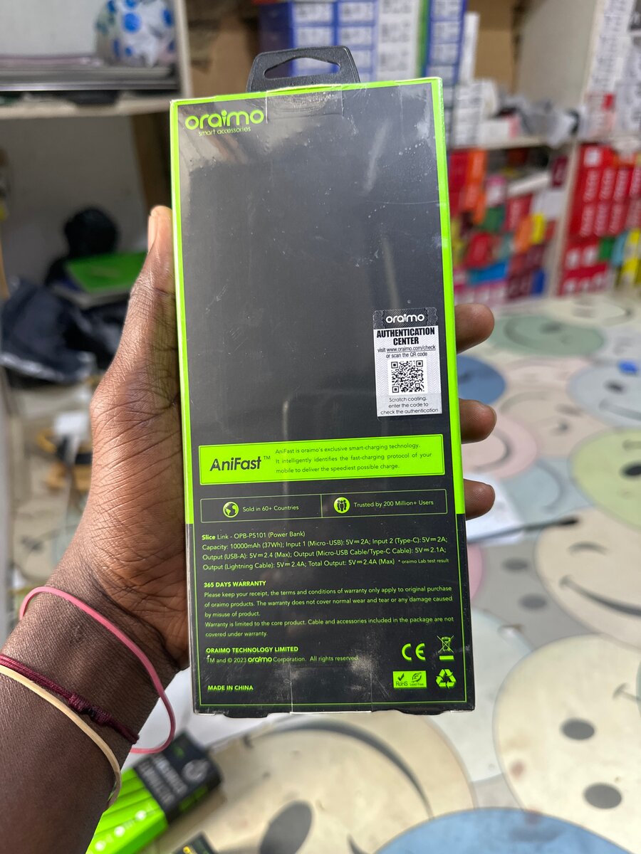 Oraimo Power Bank 10000mAh