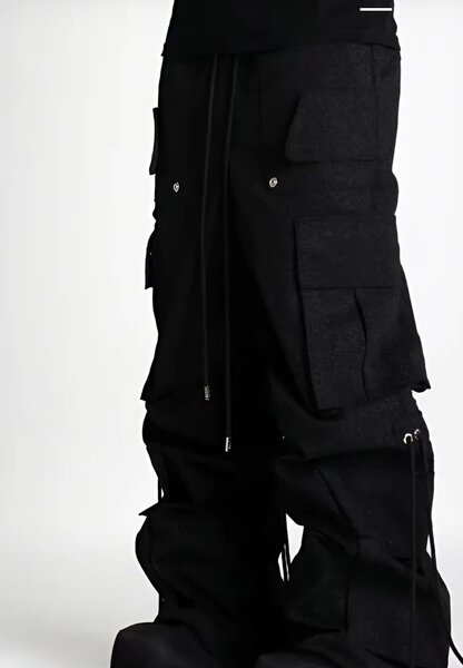 Pantalons Cargo Gothiques Homme
