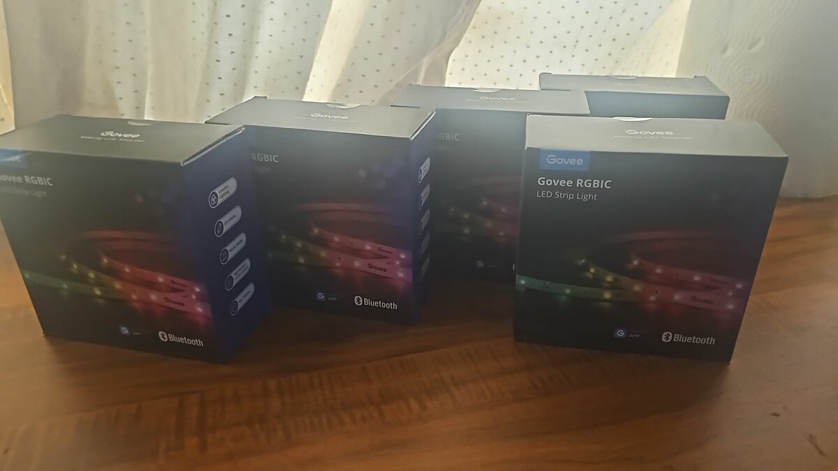 Govee RGBIC LED Strip Lights, 32.8ft Smart LED Lights