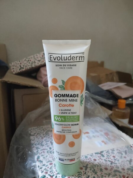Evoluderm Gommage Visage Carotte