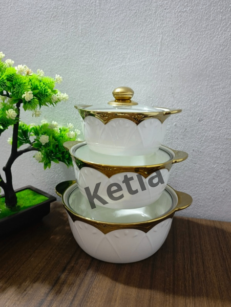 Ensemble de soupiere en cérami