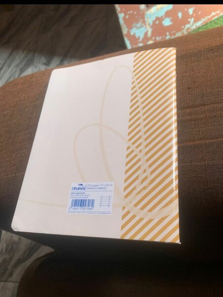 Cahier à Carreaux A5 Coloris