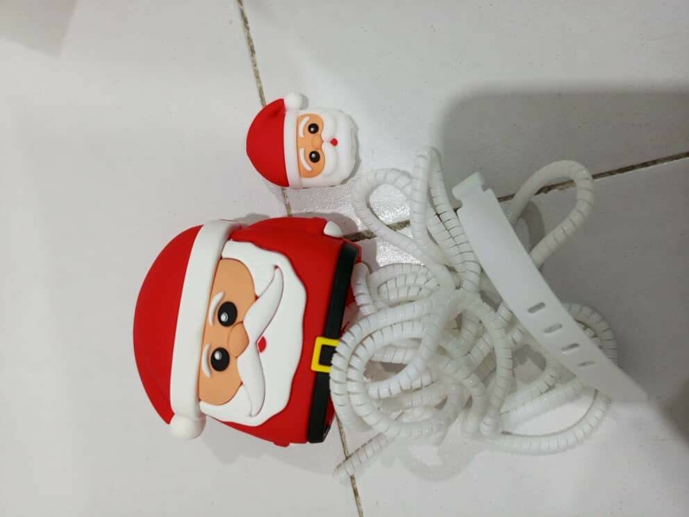 Protège chargeu Noël Père Noël