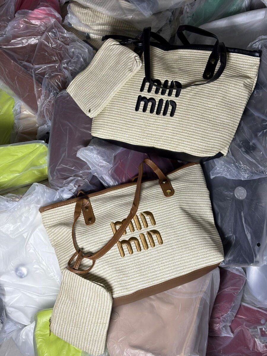 Tote Bags en Paille élégantes