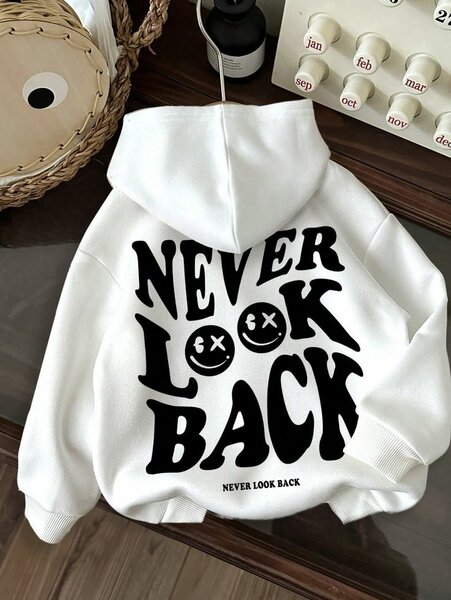 Sweat à capuche message original