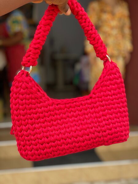 CROCHET ARMPIT BAG