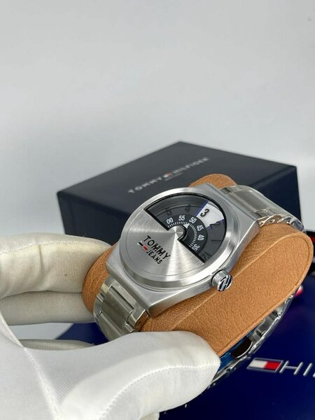 Montre homme élégante acier inoxydable