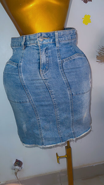 Jupe en Jean Évasée Femme