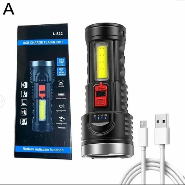 Lampe de Poche LED Rechargeable