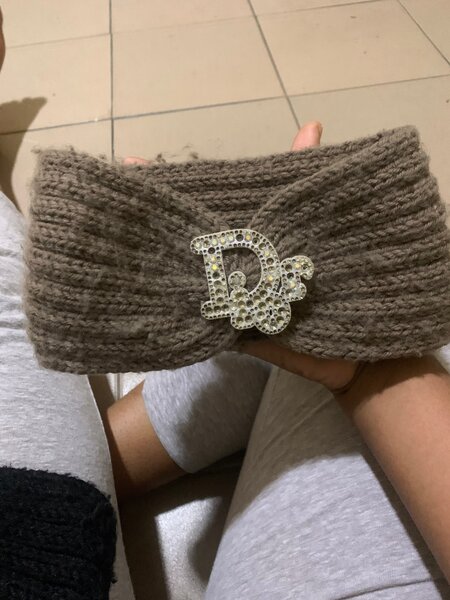Bandeau tricotée élégante