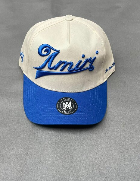 Casquette Amiri Bleu et Blanc