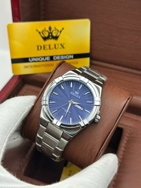 Montre DELUX bleu pour homme