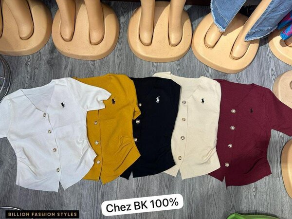 Cardigan court pour femmes