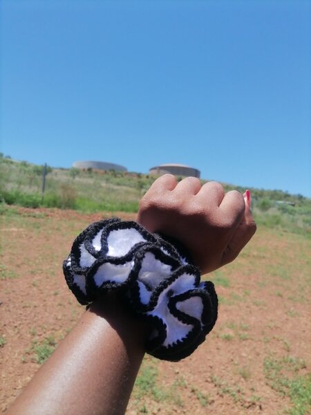 Chouchou Élastiques Tricotés Colorés