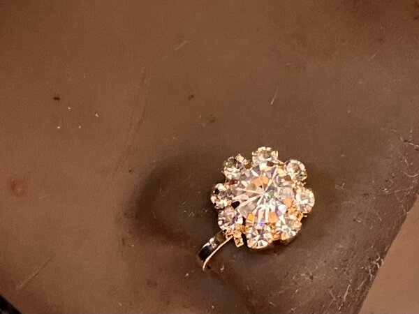 Faux anneaux cristaux