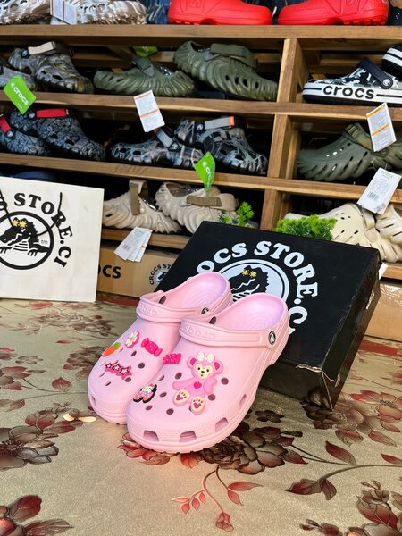 Chaussures Crocs Enfant Rose