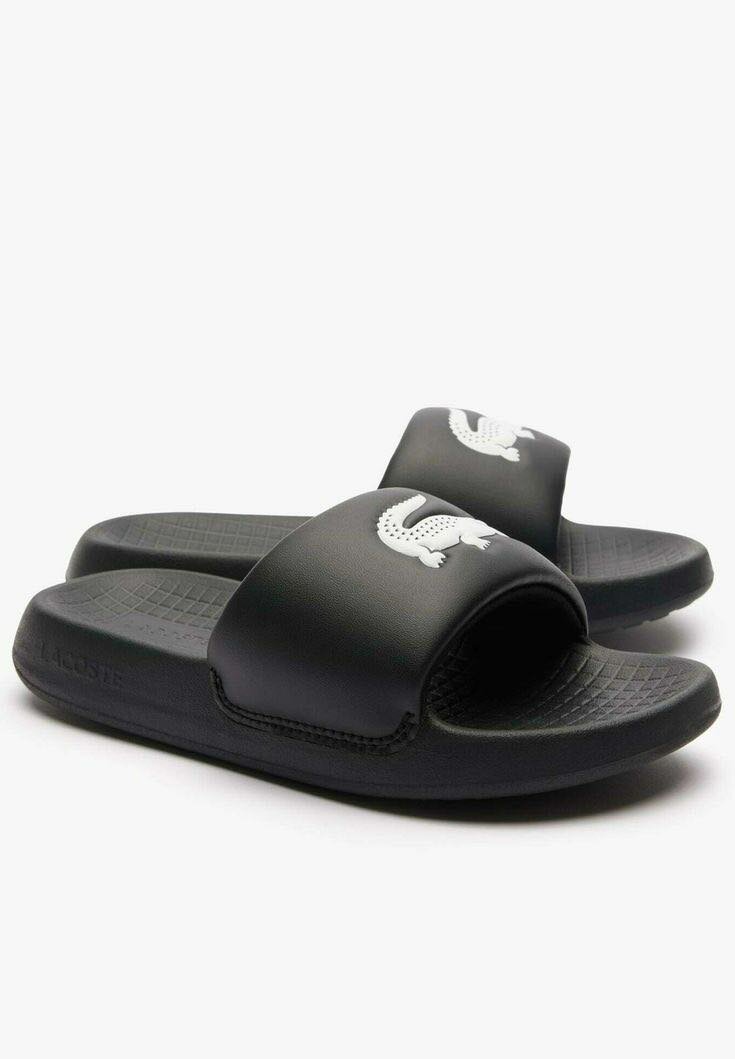 Claquettes confort croco