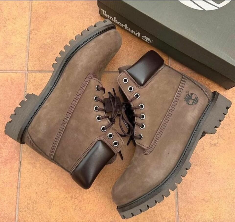 Bottes en cuir Timberland robustes