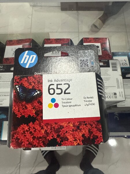 Cartouche d'encre tricolore HP 652