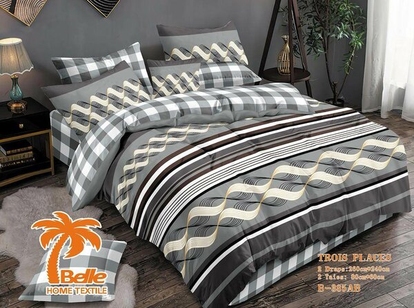 Ensemble draps 3 places