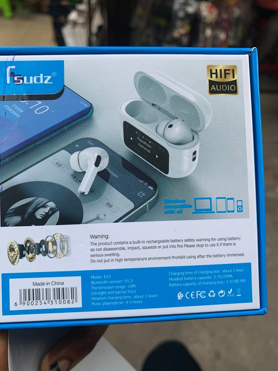 ANC AirPod Touchscreen