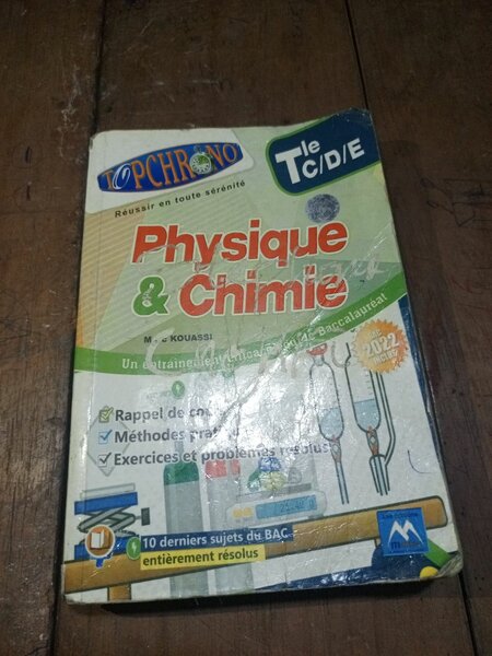 Livre Physique et Chimie
