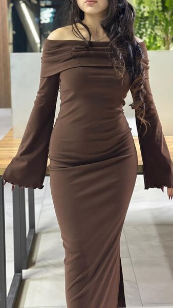 Женственное и теплое платье