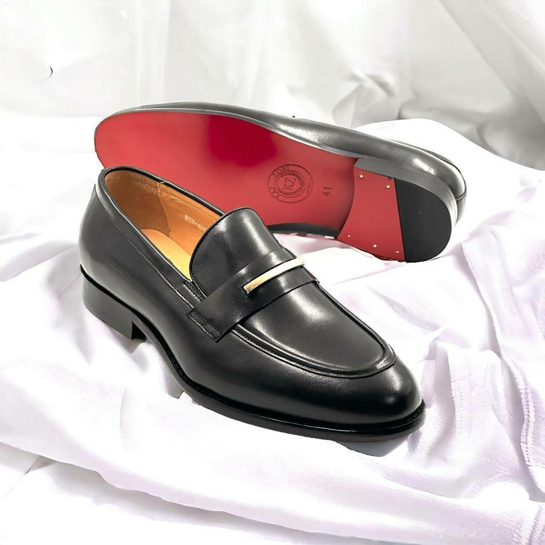 Solid Leather Executive Shoes