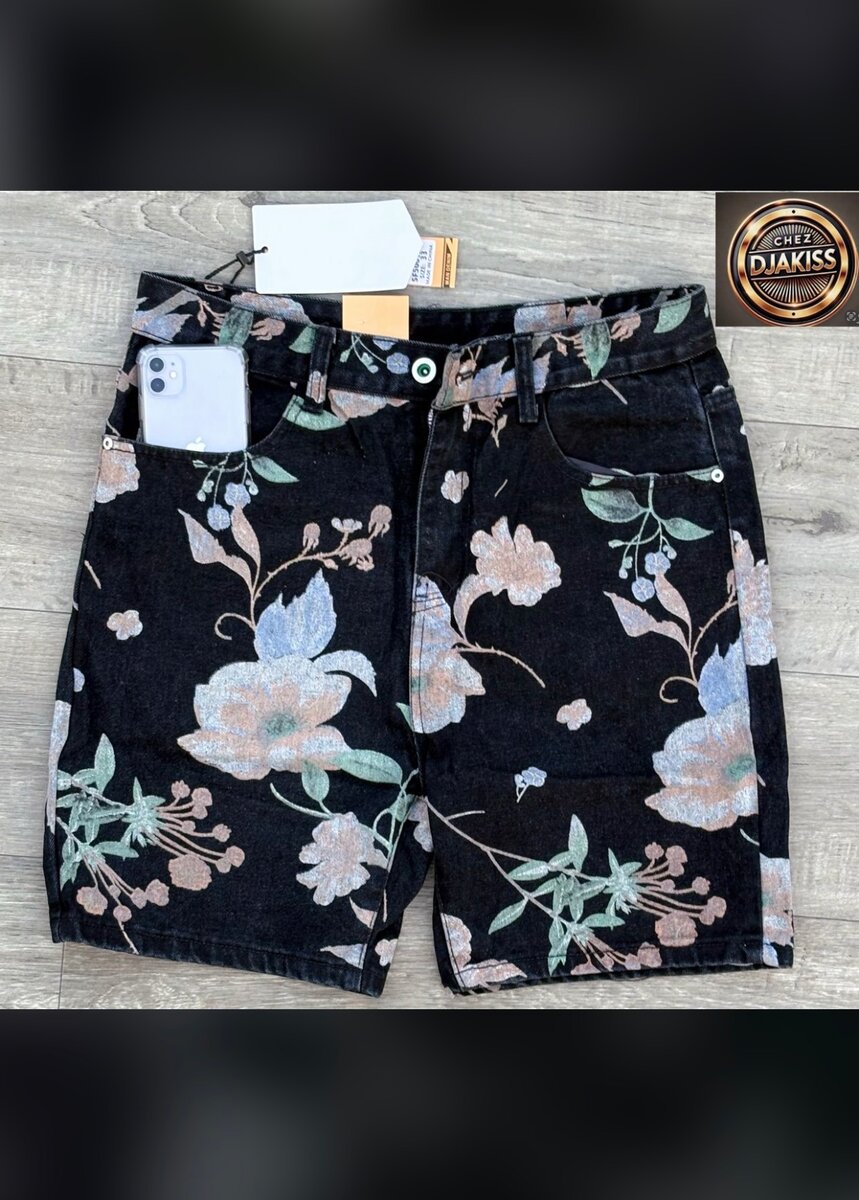 Shorts en jean décontractés