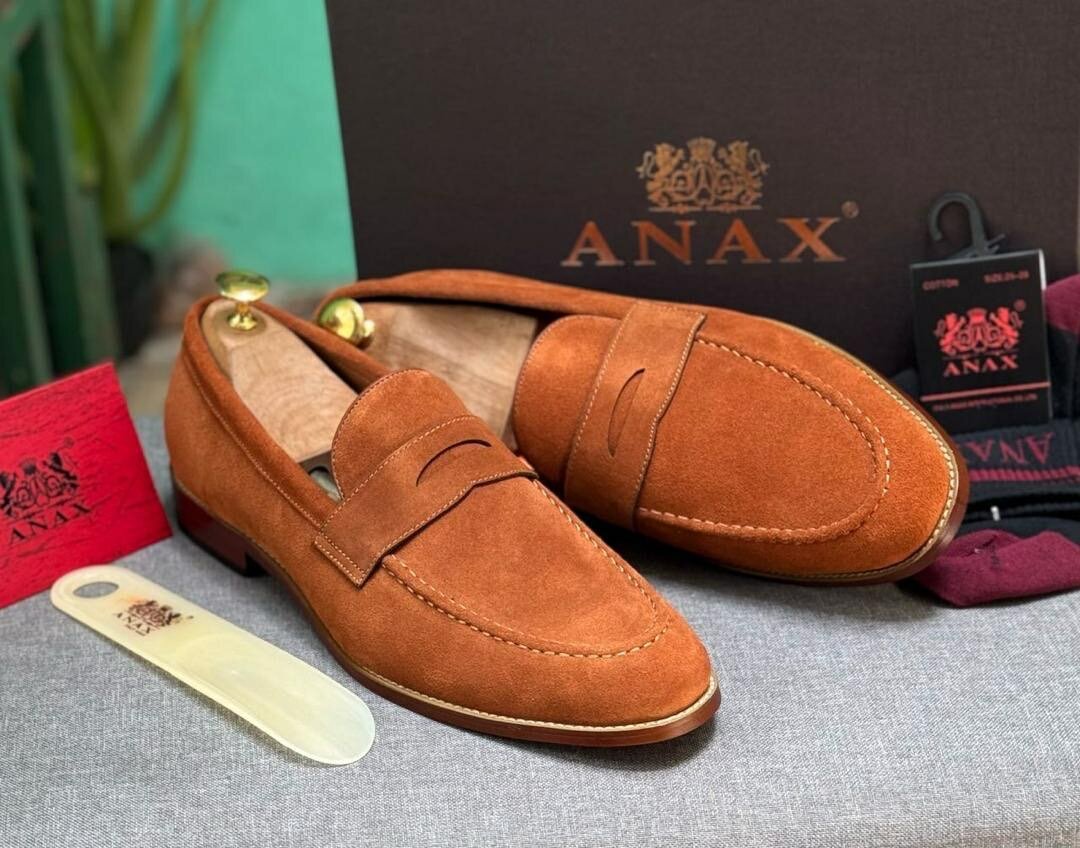 Mocassins en daim élégants