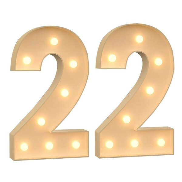 Lampes LED Numériques 22