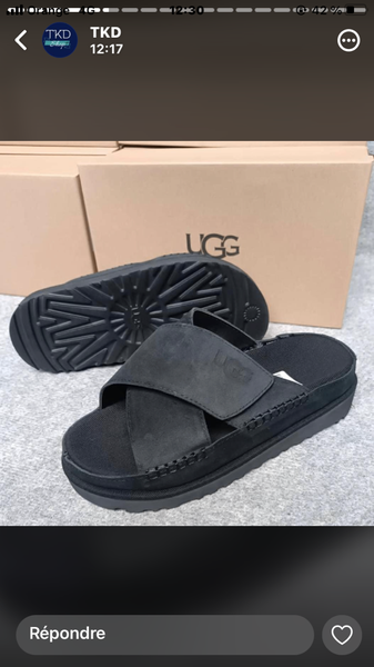 Sandales confort UGG noires
