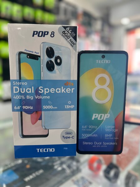 Tecno Pop 8